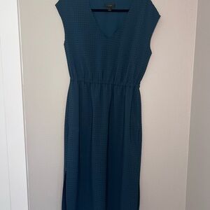 J. Crew Teal Midi Dress